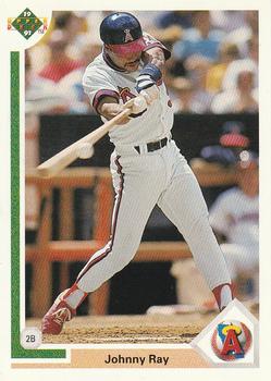#678 Johnny Ray - California Angels - 1991 Upper Deck Baseball