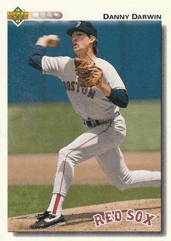 #678 Danny Darwin - Boston Red Sox - 1992 Upper Deck Baseball