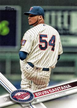 #678 Ervin Santana - Minnesota Twins - 2017 Topps Baseball