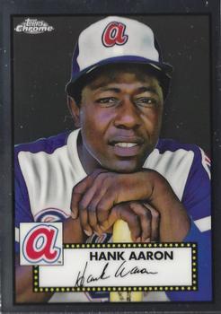 #678 Hank Aaron - Atlanta Braves - 2021 Topps Chrome Platinum Anniversary Baseball