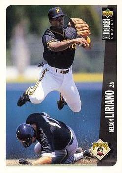 #678 Nelson Liriano - Pittsburgh Pirates - 1996 Collector's Choice Baseball