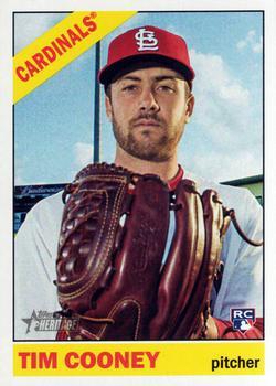 #678 Tim Cooney - St. Louis Cardinals - 2015 Topps Heritage Baseball