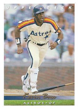 #679 Kevin Bass - Houston Astros - 1993 Upper Deck Baseball