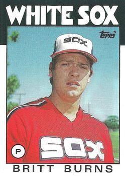 #679 Britt Burns - Chicago White Sox - 1986 Topps Baseball