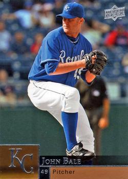#679 John Bale - Kansas City Royals - 2009 Upper Deck Baseball