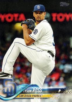 #679 Tyson Ross - San Diego Padres - 2018 Topps Baseball