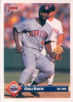 #679 Chili Davis - Minnesota Twins - 1993 Donruss Baseball