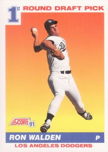 #679 Ronnie Walden - Los Angeles Dodgers - 1991 Score Baseball