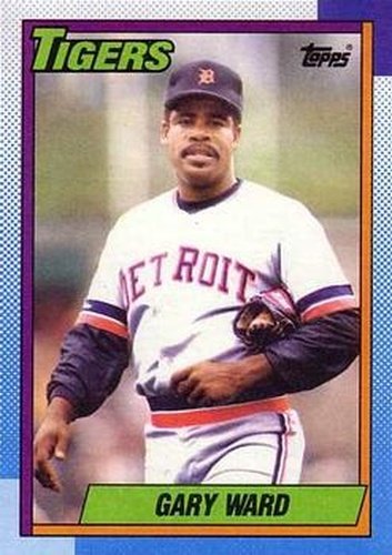 #679 Gary Ward - Detroit Tigers - 1990 O-Pee-Chee Baseball