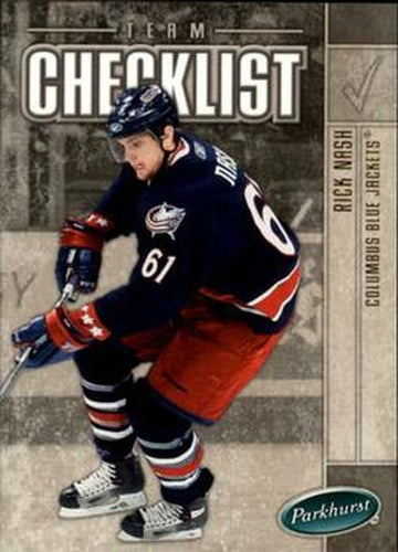 #679 Rick Nash - Columbus Blue Jackets - 2005-06 Parkhurst Hockey