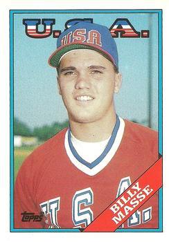 #67T Billy Masse - USA - 1988 Topps Traded Baseball