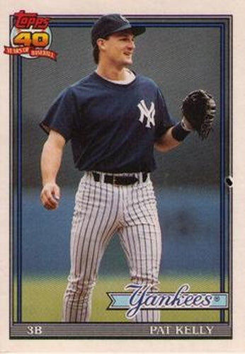 #67T Pat Kelly - New York Yankees - 1991 Topps Traded Baseball