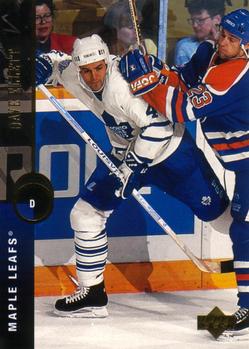 #67 Dave Ellett - Toronto Maple Leafs - 1994-95 Upper Deck Hockey