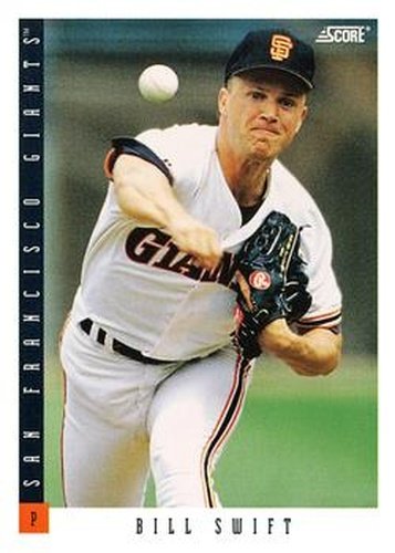 #67 Bill Swift - San Francisco Giants - 1993 Score Baseball