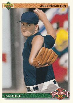 #67 Joey Hamilton - San Diego Padres - 1992 Upper Deck Baseball
