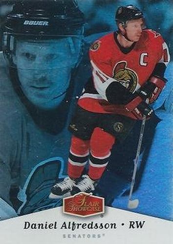 #67 Daniel Alfredsson - Ottawa Senators - 2006-07 Flair Showcase Hockey
