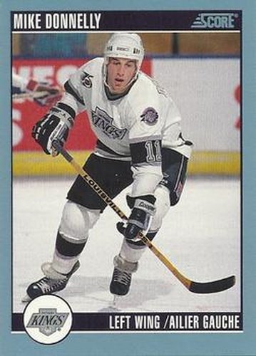 #67 Mike Donnelly - Los Angeles Kings - 1992-93 Score Canadian Hockey