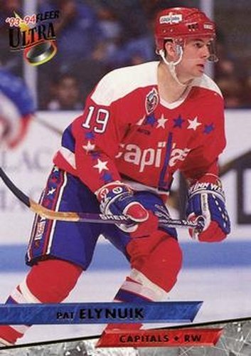 #67 Pat Elynuik - Washington Capitals - 1993-94 Ultra Hockey