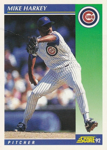 #67 Mike Harkey - Chicago Cubs - 1992 Score Baseball