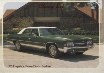 #67 72 Caprice Four-Door Sedan - 1992 Collect-A-Card Chevy