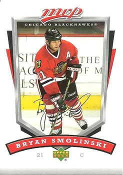 #67 Bryan Smolinski - Chicago Blackhawks - 2006-07 Upper Deck MVP Hockey