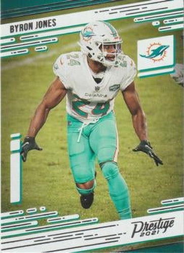 #67 Byron Jones - Miami Dolphins - 2021 Panini Prestige Football