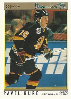 #67 Pavel Bure - Vancouver Canucks - 1991-92 O-Pee-Chee Premier Hockey