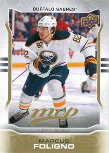 #67 Marcus Foligno - Buffalo Sabres - 2014-15 Upper Deck MVP Hockey