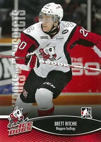 #67 Brett Ritchie - Niagara IceDogs - 2012-13 In The Game Heroes and Prospects Hockey