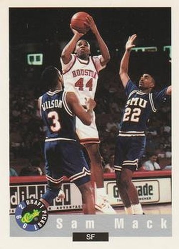 #67 Sam Mack - Houston Cougars - 1992 Classic Draft Basketball