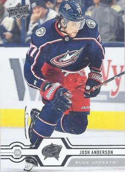 #67 Josh Anderson - Columbus Blue Jackets - 2019-20 Upper Deck Hockey