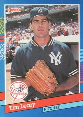 #67 Tim Leary - New York Yankees - 1991 Donruss Baseball