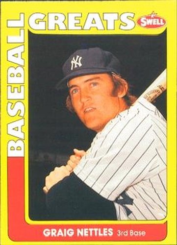 #67 Graig Nettles - New York Yankees - 1991 Swell Baseball Greats