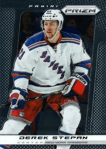 #67 Derek Stepan - New York Rangers - 2013-14 Panini Prizm Hockey
