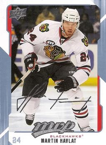 #67 Martin Havlat - Chicago Blackhawks - 2008-09 Upper Deck MVP Hockey