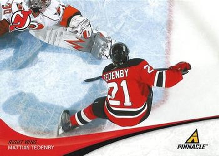 #67 Mattias Tedenby - New Jersey Devils - 2011-12 Panini Pinnacle Hockey