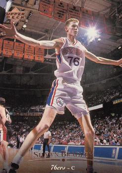 #67 Shawn Bradley - Philadelphia 76ers - 1995-96 Upper Deck Basketball