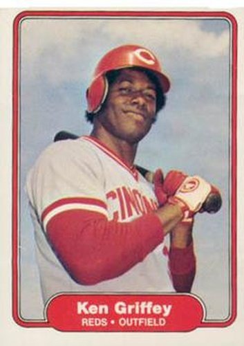 #67 Ken Griffey - Cincinnati Reds - 1982 Fleer Baseball