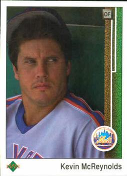 #367 Kevin McReynolds - New York Mets - 1989 Upper Deck Baseball