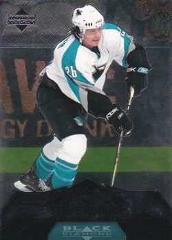 #67 Steve Bernier - San Jose Sharks - 2007-08 Upper Deck Black Diamond Hockey