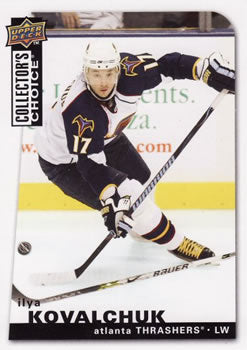 #67 Ilya Kovalchuk - Atlanta Thrashers - 2008-09 Collector's Choice Hockey