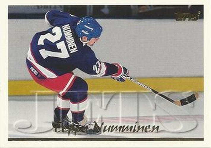 #67 Teppo Numminen - Winnipeg Jets - 1995-96 Topps Hockey