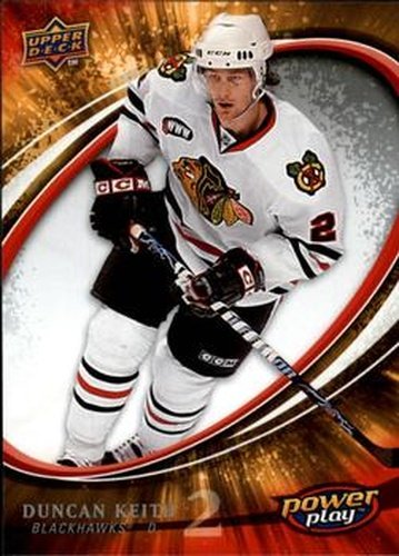 #67 Duncan Keith - Chicago Blackhawks - 2008-09 Upper Deck Power Play Box Set Hockey