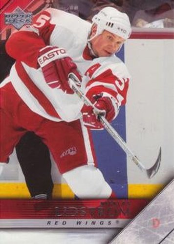#67 Nicklas Lidstrom - Detroit Red Wings - 2005-06 Upper Deck Hockey
