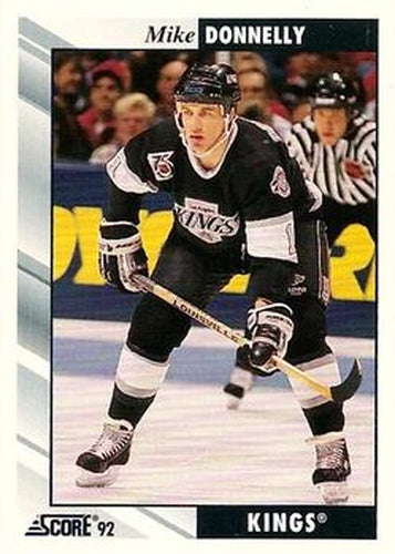 #67 Mike Donnelly - Los Angeles Kings - 1992-93 Score USA Hockey