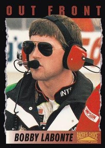 #67 Bobby Labonte - Joe Gibbs Racing - 1996 Pinnacle Racer's Choice Racing