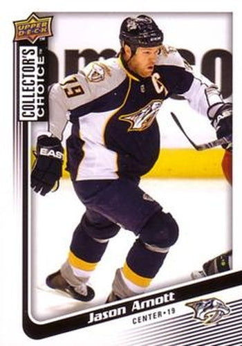 #67 Jason Arnott - Nashville Predators - 2009-10 Collector's Choice Hockey