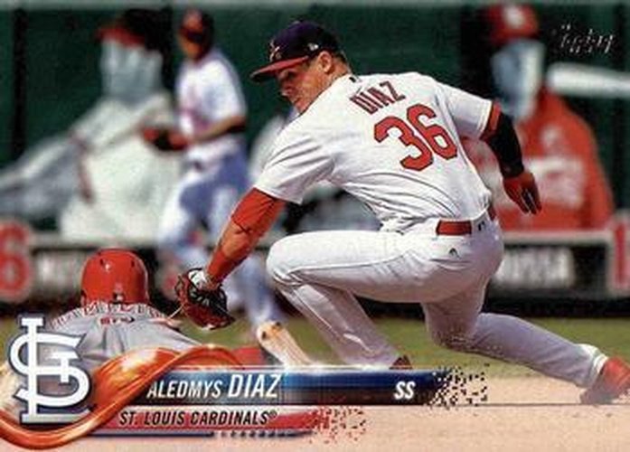 #67 Aledmys Diaz - St. Louis Cardinals - 2018 Topps Baseball