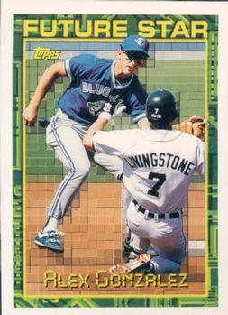 #67 Alex Gonzalez - Toronto Blue Jays - 1994 Topps Baseball