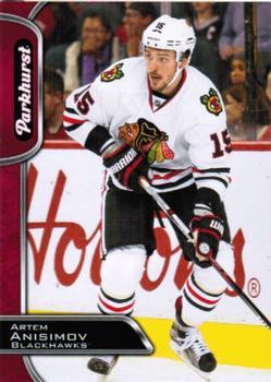 #67 Artem Anisimov - Chicago Blackhawks - 2016-17 Parkhurst - Red Hockey